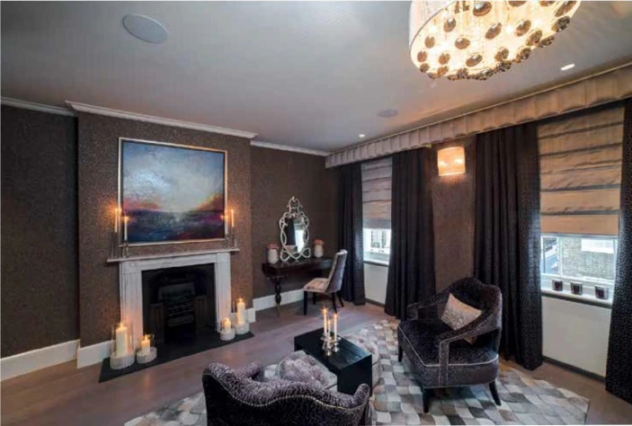Living Room Curtain Design